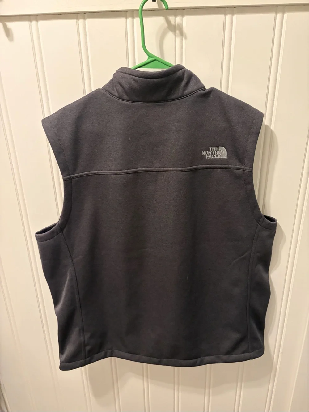 The North Face Ridgewall Soft Shell Vest Men's XL Dark Gray NASCAR Racing
